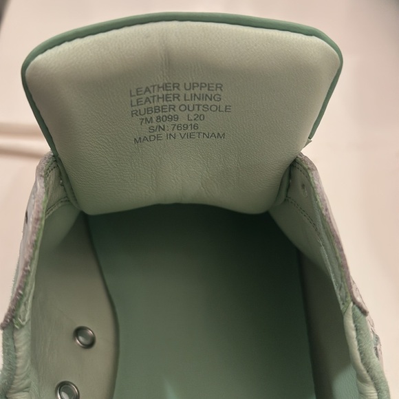 Tory Burch - Tory Sneakers Mint Chip Suede/Calf Leather NWT - Picture 10 of 10